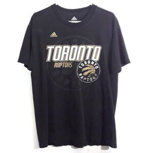 Adidas Toronto Raptors Basketball Graphic Tee Size Large